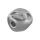 Entrepieza de Acero Inoxidable 304 Redondo 7.8x7.2mm Ø1.6mm