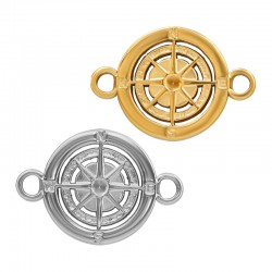 Conector de Acero Inoxidable 304 Brújula 18x26mm