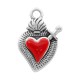 Colgante de Metal Zamak Corazón 16x22mm
