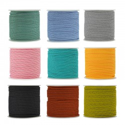 Cordon Poliesterico Retorcido 2mm (20mtr/rollo)