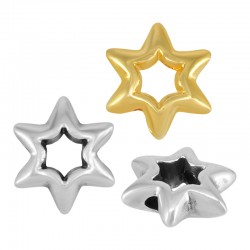 Pasador de Metal Zamak Estrella 11mm Ø1.8mm