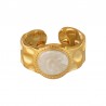 Oro 18K/Blanco Perla