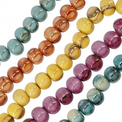 Bola de Cerámica Esmaltada ~13mm (Ø~4mm)