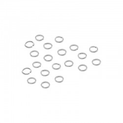 Anillas de Acero Inoxidable 4mm (grosor 0,6mm)