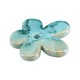 Colgante de Cerámica Flor con Esmalte 50mm (Ø4.5mm)
