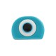 Entrepieza de Resina Semiredonda con Ojo 28x21mm Ø6mm