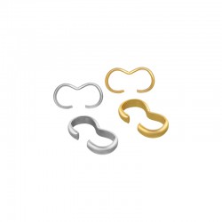 Anilla de Metal Latón Conector 4.7x9.14mm/1.53mm