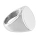 Anillo de Acero Inoxidable 304 Oval 23x20mm (Ø18mm Size 8)