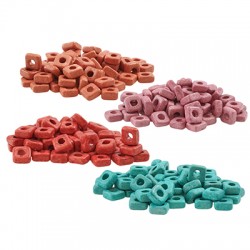 Entrepieza de Cerámica Cuadrada 5mm (Ø1.8mm)