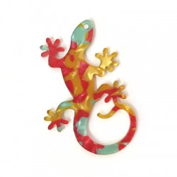 Colgante de Metacrilato Lagartija 36x55mm