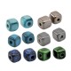 Cubo de Cerámica Esmaltada (~12mm) (Ø3mm)
