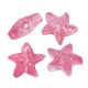 Entrepieza de Cristal Estrella de Mar 14x15mm (Ø0.5mm)