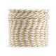 Cordón de Algodón y Poliéster Trenzado 2mm (10mtr/rollo)