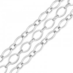 Cadena de Acero Inoxidable 304 7x11.5mm/1.7mm