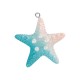 Colgante de Resina Estrella de Mar 35x33mm