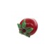 Entrepieza de Murano Style Tomate 12x11mm Ø1.8mm