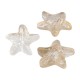 Entrepieza de Vidrio Estrella de Mar 14x15mm/7mm Ø0.9mm