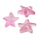 Entrepieza de Vidrio Estrella de Mar 14x15mm/7mm Ø0.9mm