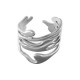 Anillo de Acero Inoxidable 304 con Lineas 13x19mm