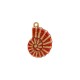 Colgante de Acero Inoxidable 304 Concha con Esmalte 12.5x18x4mm/3x4mm