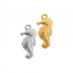 Colgante de Acero Inoxidable 304 Caballito de Mar 9.5x20mm