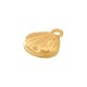 Colgante de Acero Inoxidable 304 Concha 7.7x9.3mm/2.3mm