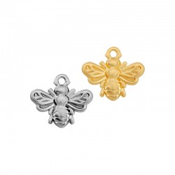 Colgante de Metal Zamak Abeja 13x11mm