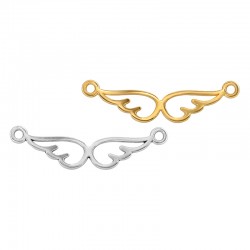 Colgante de Metal Zamak Álas de Ángel 31x6mm