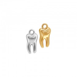 Colgante de Metal Zamak Diente 7x15mm