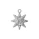 Colgante de Metal Zamak Estrella 16x18mm