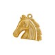 Colgante de Metal Zamak Cabeza de Caballo 25x23mm
