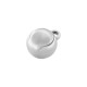 Colgante de Metal Zamak Bola de Tennis 13x16mm