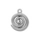 Colgante de Metal Zamak Espiral 15x18mm