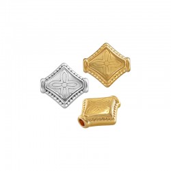 Pasador de Metal Zamak Rombo 10mm Ø1.5mm