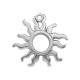 Colgante de Metal Zamak Sol 25x26mm