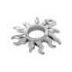 Colgante de Metal Zamak Sol 25x26mm