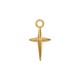 Colgante de Metal Zamak Cruz 11x20mm
