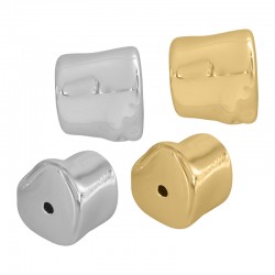 Entrepieza de Acrílico UV Irregular 21.5x16.3mm Ø2.7mm