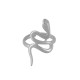 Anillo de Acero Inoxidable 304 con Serpiente 30mm