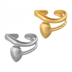 Anillo de Acero Inoxidable 304 Linea&Gota16x20mm