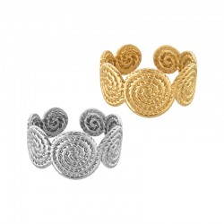 Anillo de Acero Inoxidable 304 con Espiral