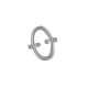 Anillo de Acero Inoxidable Ovalado 15x23mm