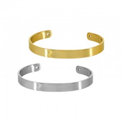 Pulsera de Acero Inoxidable 304 65 x 8 Mm/2 mm