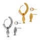 Pendientes de Acero Inoxidable 304 Pez (set 3)