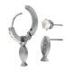 Pendientes de Acero Inoxidable 304 Pez (set 3)