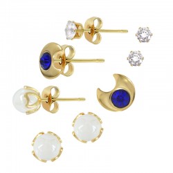 Pendiente de Acero Inoxidable 304/Pack de 3 pares