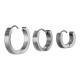 Pendientes de Acero Inoxidable 304 Aros (3 tamaños)