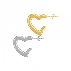 Aro de Acero Inoxidable 304 con Corazón de 22 x 20 Mm/4 mm