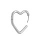 Aro de Acero Inoxidable 304 con Forma de Corazón 26 x 23 Mm/2,5 mm