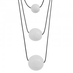 Collar cuentas de madera